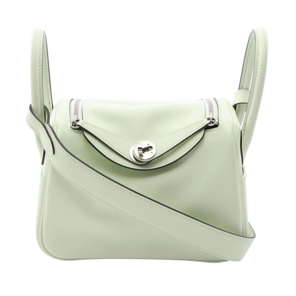 Hermes Lindy Mini Shoulder Bag/Handbag, Leather, Calfskin (Veau Swift), Women...